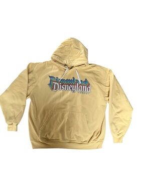 Disneyland Yellow Vintage-Inspired Hoodie